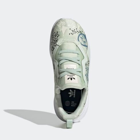 حذاء رياضي adidas Originals Flex، شبه شمسي وردي/أبيض/شبه شمسي وردي، 4 US للجنسين للأطفال الكبار in Kuwait