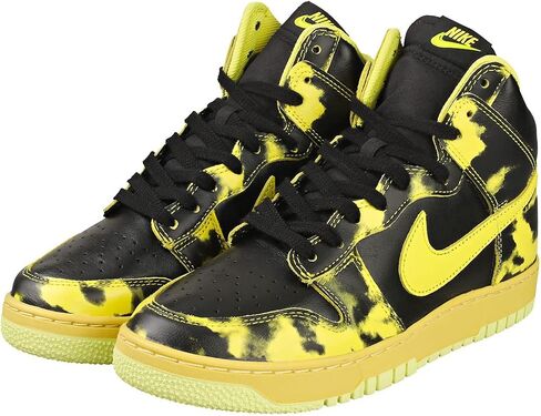 Nike Mens Dunk High 1985 DD9404 001 Yellow Acid Wash - Size 10.5 in Saudi Arabia