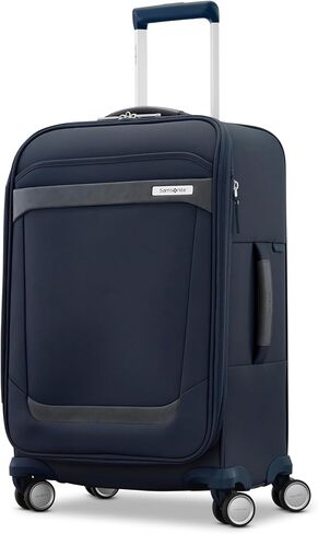 Samsonite Elevation بالإضافة إلى 22 بوصة محمولة - أمتعة الدوار Softside القابلة للتوسيع - منتصف الليل الأزرق in Kuwait