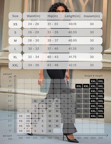 CHARMKING Flare Leggings for Women with Pocket Crossover Flare Leggings High Waisted Tummy Control Workout Casual Pants in Saudi Arabia