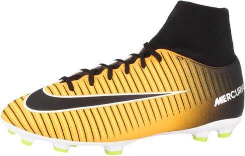 حذاء كرة القدم Nike Mercurial Victory VI Dynamic Fit FG للأولاد, برتقالي ليزر برتقالي أسود أبيض فولت ليزر برتقالي أسود أبيض V متعدد الألوان in Saudi Arabia