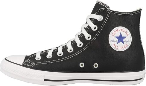 Chuck Taylor All Star Canvas High Top, Black/White, 13.5 Women/11.5 Men in Saudi Arabia