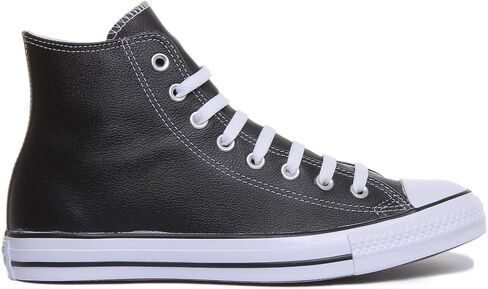 Chuck Taylor All Star Canvas High Top, Black/White, 13.5 Women/11.5 Men in Saudi Arabia