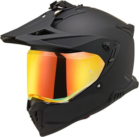VCOROS Helmet Face Shield for Sedici Duale Mips Helmet Visor Mips Parlare For SEDICI Duale Forged Carbon Helmets Replacement (Chrome Red) in Saudi Arabia