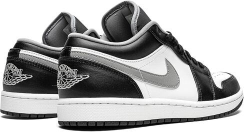 Nike Men's Air Jordan 1 Low Black/Particle Grey, Black/Particle Grey/White, 8 in Saudi Arabia