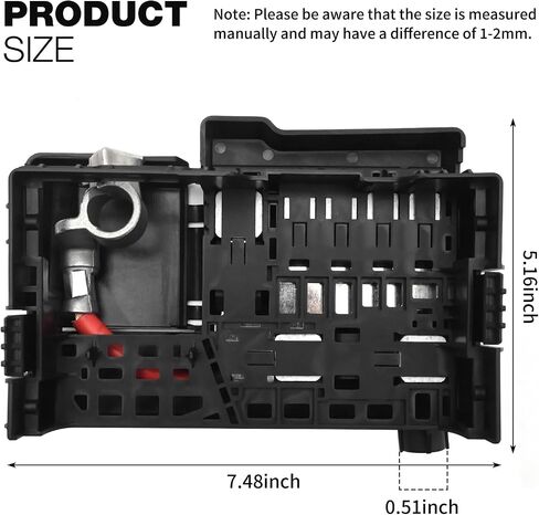 20914309 Fuse Box Battery Terminal with Cover, Replacement for Chevrolet Impala 2014-2018 Replacement for Buick Regal 2011-2017, Replaces 84499606 25918134 in Saudi Arabia