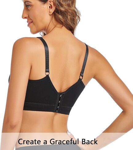 Nursing Bras Wireless Padded V Neck Lace Breastfeeding Comfort Maternity Bralette Natural Shape Pregnancy Bra in Saudi Arabia