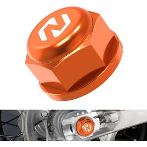 Motorcycle M22xP1.5 Rear Wheel Spindle Axle Nut Compatible with KTM 150-500 XC SX XCF SXF 2023-2024 150-500 EXC EXCF XCW 2024,See fitment