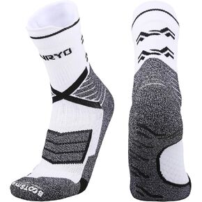 Unisex PRO Grip Socks Soccer,Tire Nonslip Silicone Soccer Grip Socks,Comfy and Soft Bootsmate(US Men's size 7 to10