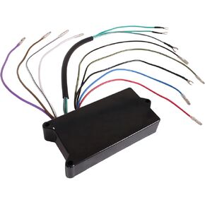 Boat Motor 18495A10 18495A12 18495A19 18495A18 18495A26 Switch Box Capacitor Discharge Ignition Power Pack for Mercury Force Outboard Engine 65HP 75HP 90HP 95HP Sport Jet, fit Sierra 18-5790