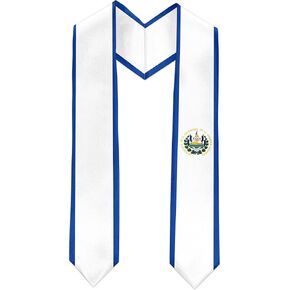 تخرج السلفادور لعلم العلم SASH SATIN SCARF 72 "سرق لفئة الدراسة الدولية للطلاب في الخارج