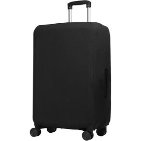 PATIKIL Luggage Cover, Suitcases Covers Elastic Carry on Protector Washable Scratch-Resistant Fits 18-21 Inch Luggage for Travel Business Trips, Black