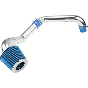 Cold Air Intake Kit with Filter Heat Shield for Civic 1996 1997 1998 1999 2000 LX DX CX (Blue)