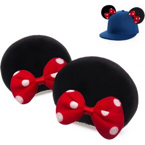 Mini Magnetic Mouse Ears for Any Cap, Mouse Ears Magnetic Magic Ears for Men, Women, Boys, Girls