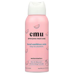 Emu Watermelon Hand Sanitizer Mist, 2.2 FZ