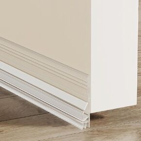Under Door Sound Blocker, Under Door Draft Stopper, Door Sweep for Bottom of Door, Door Gaps Seal, Weather Stripping Door Seal for Blocker Noise Cold Air Insulation 39inch