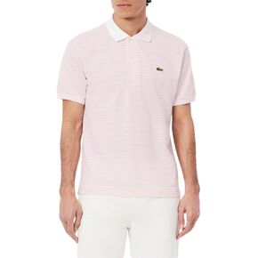 Lacoste Men الأصلي L.12.12 قميص بولو مخطط