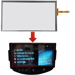 7" LCD Display Touch Screen for Chevy 12-16 Spark Sonic MYLINK Navigation for Radio LA070WV1-TD05 (Touch Screen)