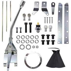 HRC12-940 Transmission Shifter Set with 12" Stick Fit for Chevrolet GM Turbo 350 TH350 Automatic Shifter Kit