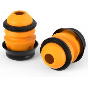 Rear Suspension Shock Absorber Bumper 55326-2B000 55326-2P000 Fit for Hyundai Santa Fe 07-12, Rear Left or Right Bump Stop Bushing (Pack of 2)