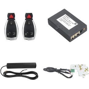 EasyGuard Entry Entry ملاءمة لعام 2014 + Mercedes Benz S Class W222 ، C Class W205 ، GLC X253 مع تشغيل مفتاح الدوران فقط (ESW309B-N-BE4-B)