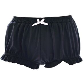 Girls Pumpkin Pants Bloomers Shorts Lolita Maid Security Short Pants for Women Halloween Costume Bloomer Dress Underwear NK03