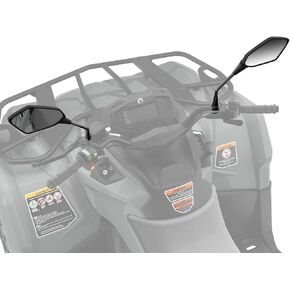 Can-Am New OEM ، G2 G2L G2S قابلة للتعديل قابلة للتعديل مرايا محدب ، 715005366