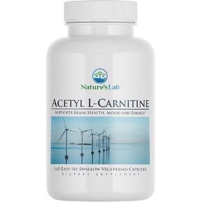 Nature's Lab Acetyl L-Carnitine 2,000mg - 160 Capsules