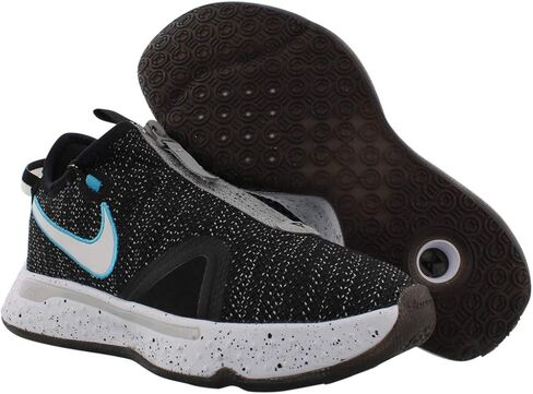 Nike PG 4 Mens Basketball Trainers CD5079 Sneakers Shoes (UK 9 US 10 EU 44, Black White Wolf Grey 004) in Saudi Arabia