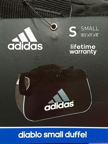 adidas Diablo Duffel Small (Black/Storm Grey) in Saudi Arabia