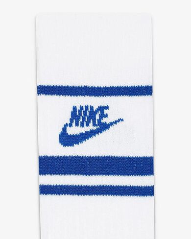 جوارب Nike Move to Zero اسود/ابيض للرجال طاقم مقاس XL, أسود, XL in Kuwait