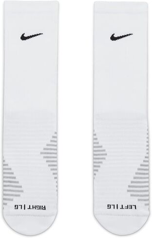 جوارب Nike Move to Zero اسود/ابيض للرجال طاقم مقاس XL, أسود, XL in Kuwait