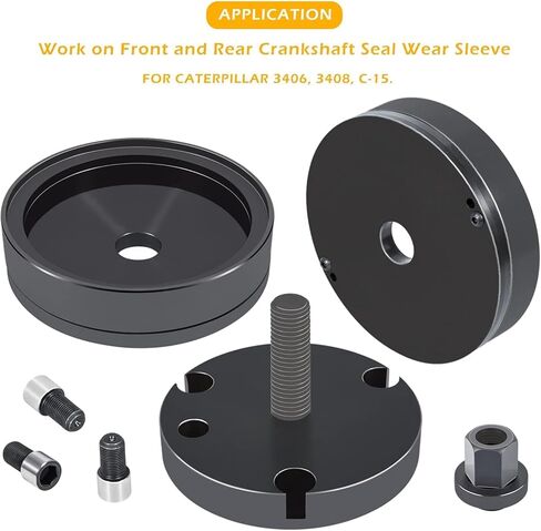 Bonbo 3406 Diesel Front & Rear Crankshaft Seal Wear Sleeve Installer Tool Perfectly Fits for CAT Caterpillar 3406 3408 C-15 in Saudi Arabia