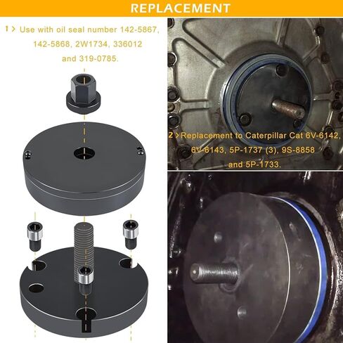Bonbo 3406 Diesel Front & Rear Crankshaft Seal Wear Sleeve Installer Tool Perfectly Fits for CAT Caterpillar 3406 3408 C-15 in Saudi Arabia