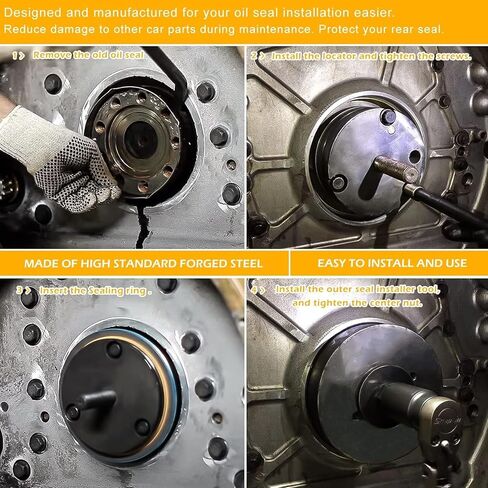 Bonbo 3406 Diesel Front & Rear Crankshaft Seal Wear Sleeve Installer Tool Perfectly Fits for CAT Caterpillar 3406 3408 C-15 in Saudi Arabia