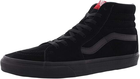حذاء رياضي رجالي من Vans Sk8-hi Lite, أسود وأبيض, 8 Women/6.5 Men in Kuwait