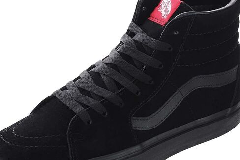 حذاء رياضي رجالي من Vans Sk8-hi Lite, أسود وأبيض, 8 Women/6.5 Men in Kuwait