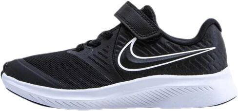 حذاء الجري المدرسي Star Runner 2 Grade للجنسين من Nike للأطفال، فوشيا نشط/فضي معدني أسود-أبيض، 5 سنوات عادي للأطفال الكبار في الولايات المتحدة in Kuwait