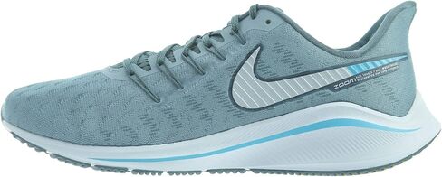Nike Men's AIR Zoom Vomero 14 Running Shoe, White/Laser Crimson-Grey Fog-Track Red, 7.5 UK in Saudi Arabia