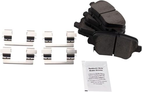 TRQ Brake Pads Ceramic Compatible with 2019-2020 Cadillac XT4 in Saudi Arabia