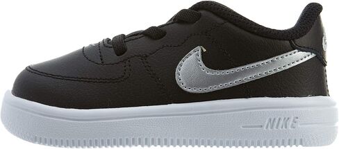 Nike Force 1 '18 (td) Toddler Casual Sneaker Shoe 905220-002 Size 2 Black/White in Saudi Arabia