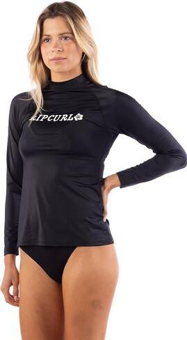 RIP Curl Women's UPF 50+ حماية من أشعة الشمس ، قميص السباحة الجاف والرطوبة الرطبة الطويلة الرطوبة in Kuwait