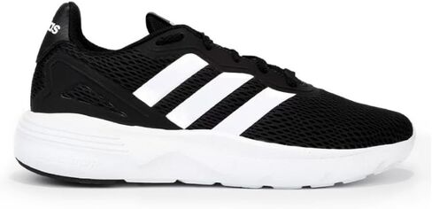 حذاء الجري Nebzed Super للرجال من adidas، أسود أساسي/أسود أساسي/أبيض، 10 in Kuwait
