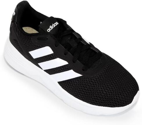 حذاء الجري Nebzed Super للرجال من adidas، أسود أساسي/أسود أساسي/أبيض، 10 in Kuwait
