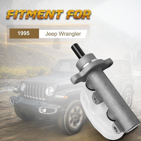 Brake Master Cylinder Fit for Jeep Wrangler 1995 L6 4.0L # M900988; 4761940 in Saudi Arabia
