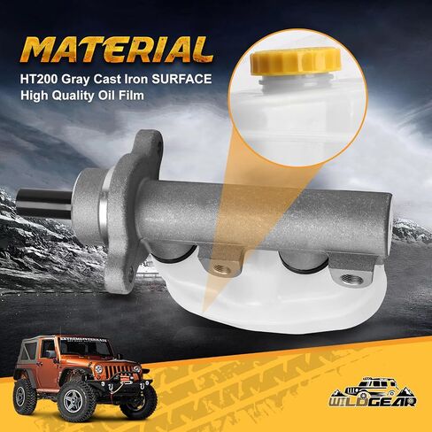 Brake Master Cylinder Fit for Jeep Wrangler 1995 L6 4.0L # M900988; 4761940 in Saudi Arabia