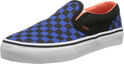 Vans Kids K Clasic Slip ON Checkerboard Rainbow White Size 12.5 in Saudi Arabia