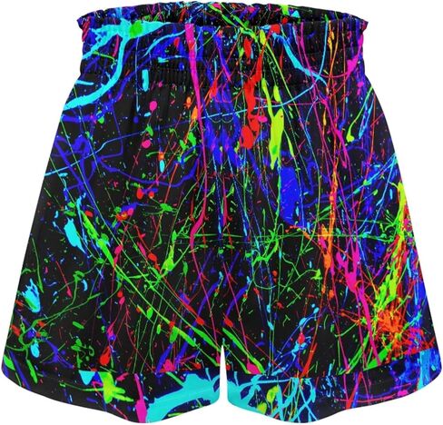 Girls Athletic Shorts High Waisted Comfort Novelty Clothes for Summer Gym Sport Beach Casual Wear in Kuwait