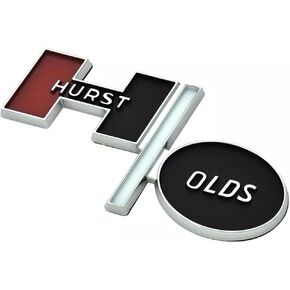 1Pc Hurst Olds H/O Emblem 3D Badge Logo Nameplate Fit for 1969-77 Hurst Olds Models