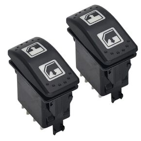 تبديل نافذة الطاقة جانب السائق اليسرى جانب السائق 710004979 705800048 متوافق مع Defender Can-AM HD8 2016-2021 ، Defender HD10 2016-2022 ، Defender Max HD8 2018-2019 ، Defender Max HD10 2018-2022 ، 8 Pins